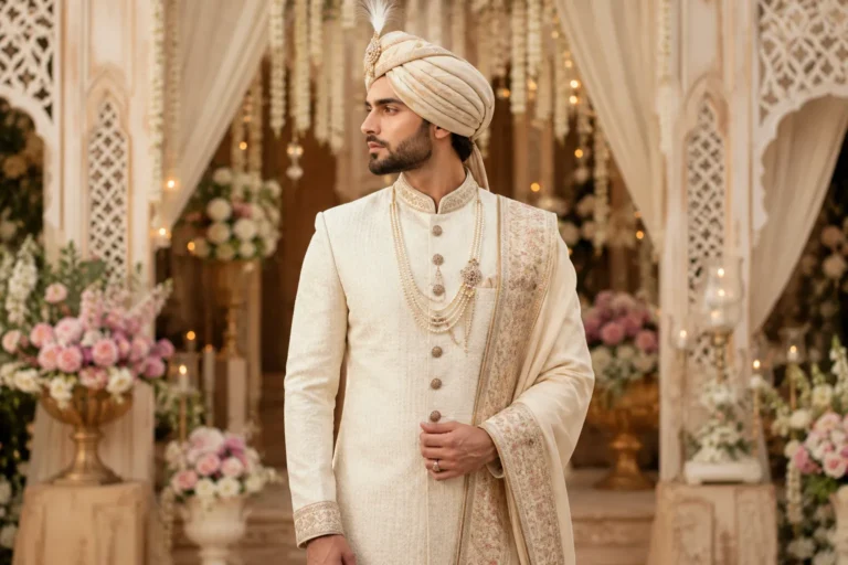 Khadi Sherwani for Grooms: Complete Style Guide for Modern Weddings
