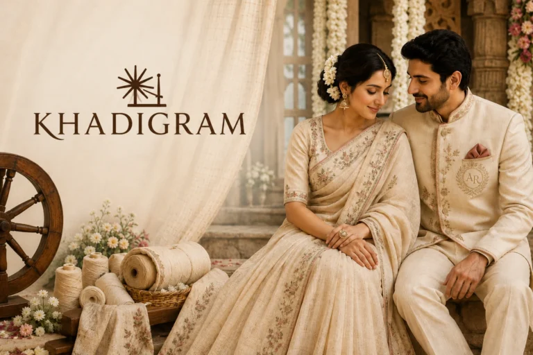 Personalization Ideas for Customized Khadi Wedding Wear