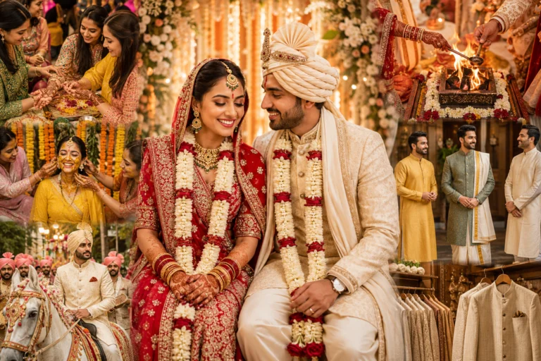 Indian Wedding Guide: Traditions, Dress Code, Guest Etiquette & Wedding Attire