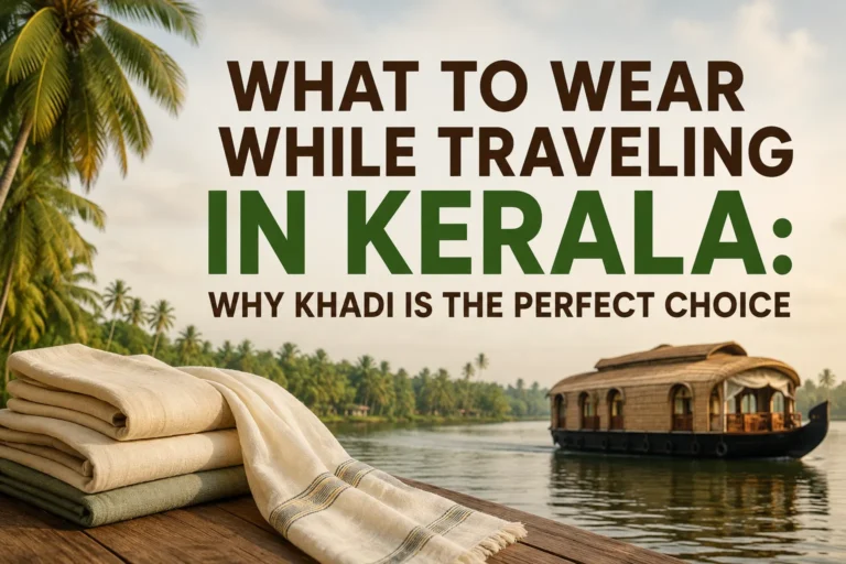 What to Wear While Traveling in Kerala: Why Khadi is the Perfect Choice