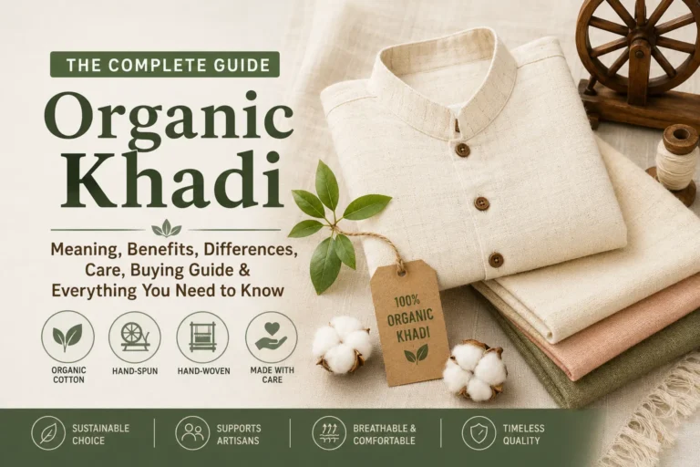 Organic Khadi Explained: Benefits, How It’s Made, Certifications & Complete Buying Guide