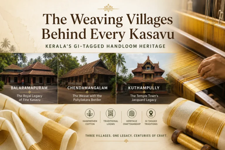 The Weaving Villages Behind Every Kasavu: Balaramapuram, Chendamangalam & Kuthampully