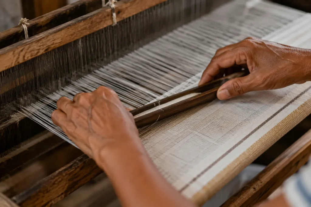 Kerala Khadi handcrafted fabric for global sustainable fashion